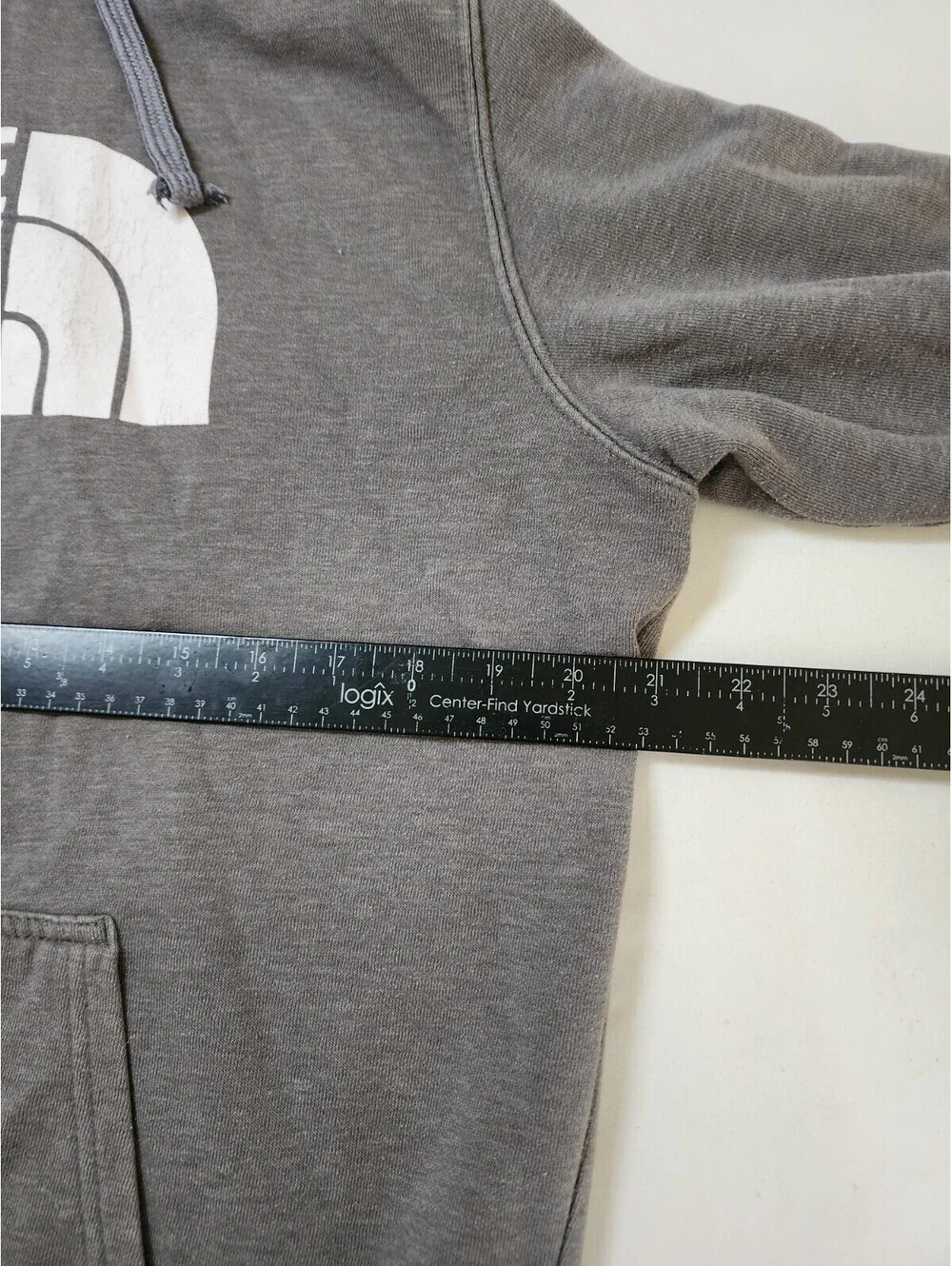 Northface Grey Hoodie Mens Medium Long Sleeve